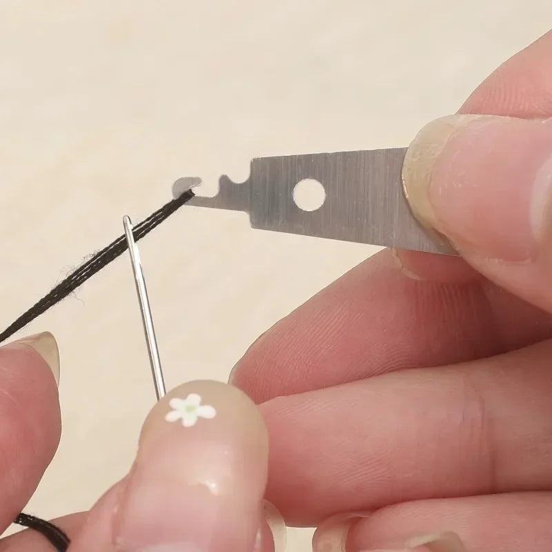 Big Eyed Sewing Needles Set with Diverse Practical Tools Stainless Steel Sewing Needles Household DIY Apparel Sewing Supplies