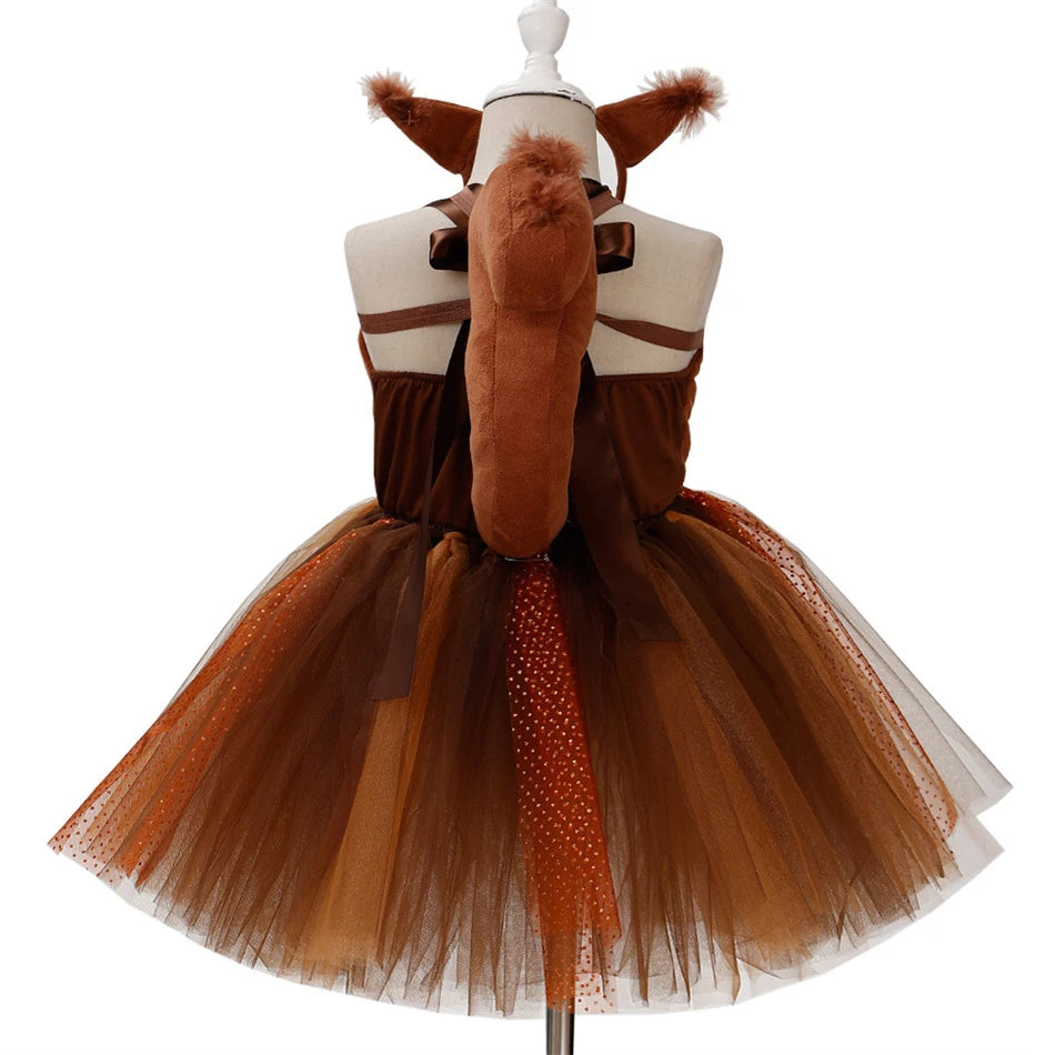 Girl Cartoon Dress Children Cosplay