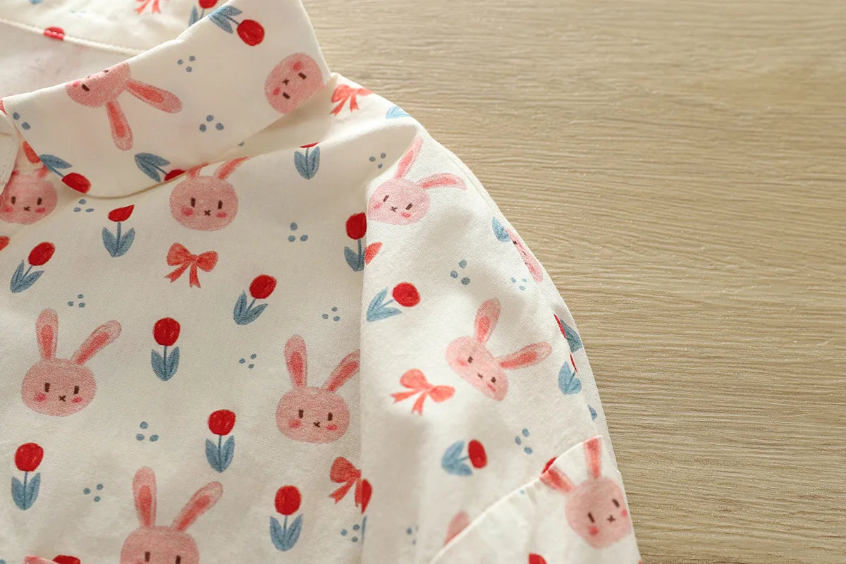 Printed Shirts Cotton Casual Blouses and Tops