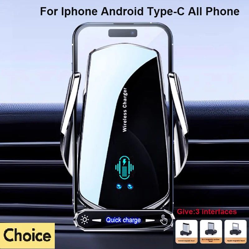 Wireless Charger For Car Mobile Cell Phone