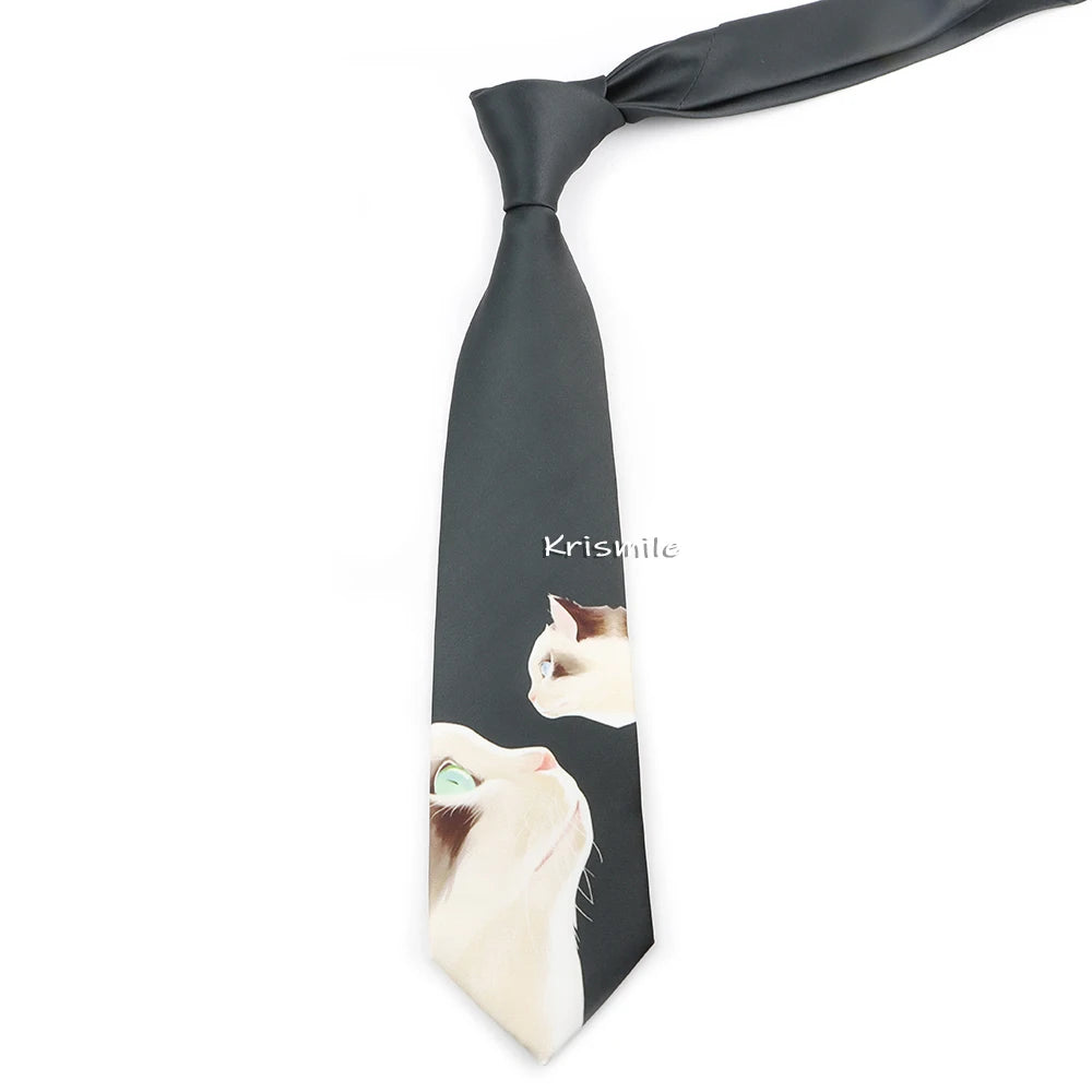 Men's Vintage Imitation Silk Ties 8cm