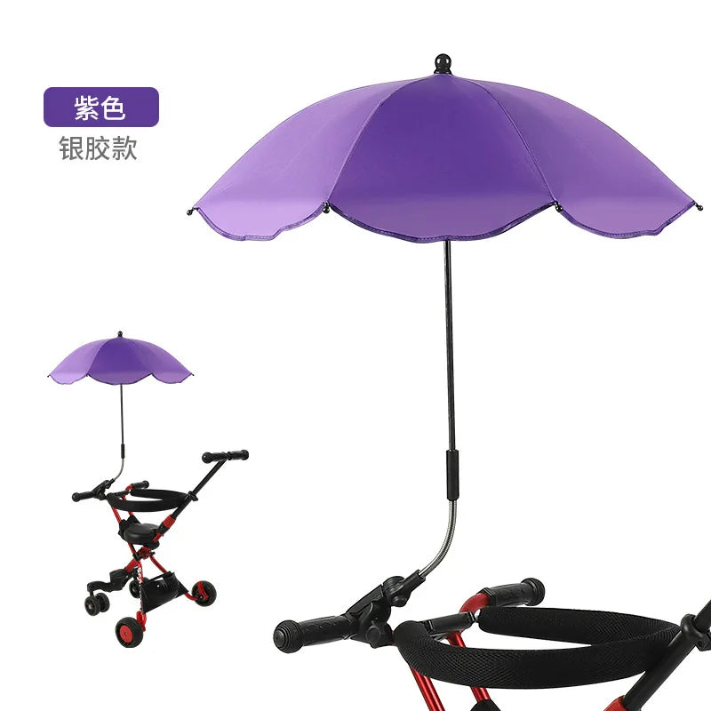 Adjustable Shade Umbrella Uv Sunshade For Stroller Accessories