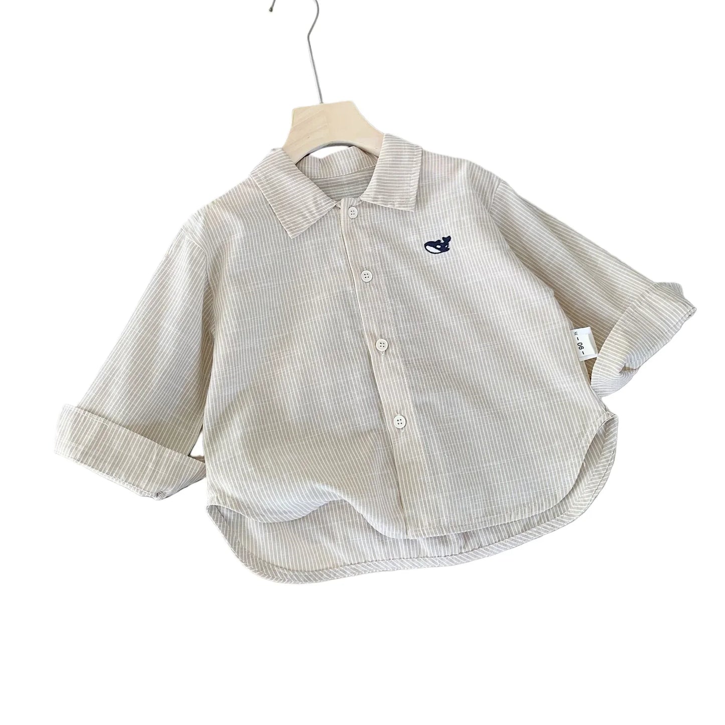 2-7Y Teen Girls Boys Shirt Cotton