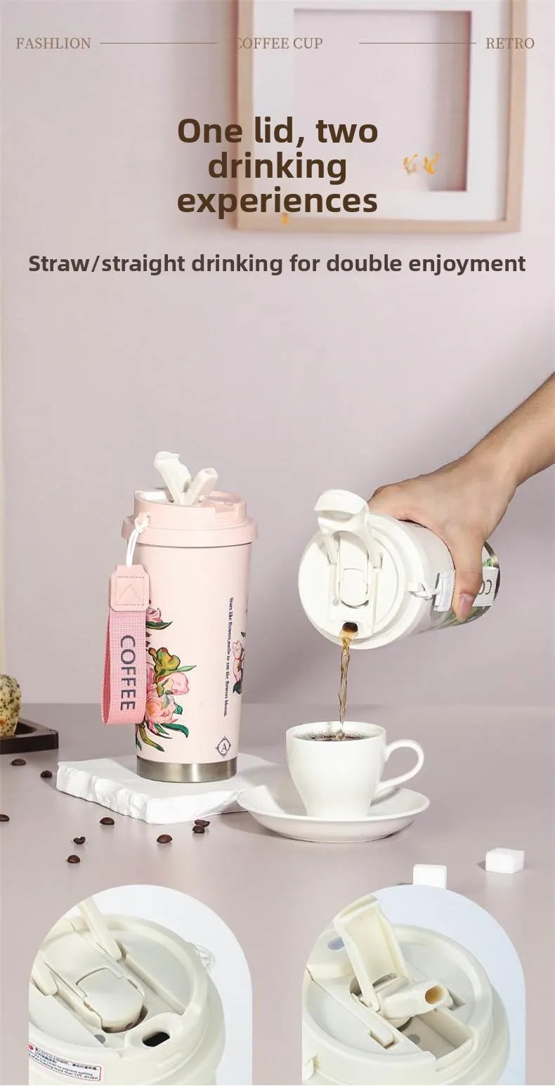 Stainl Steel Thermal Cup Double Sided