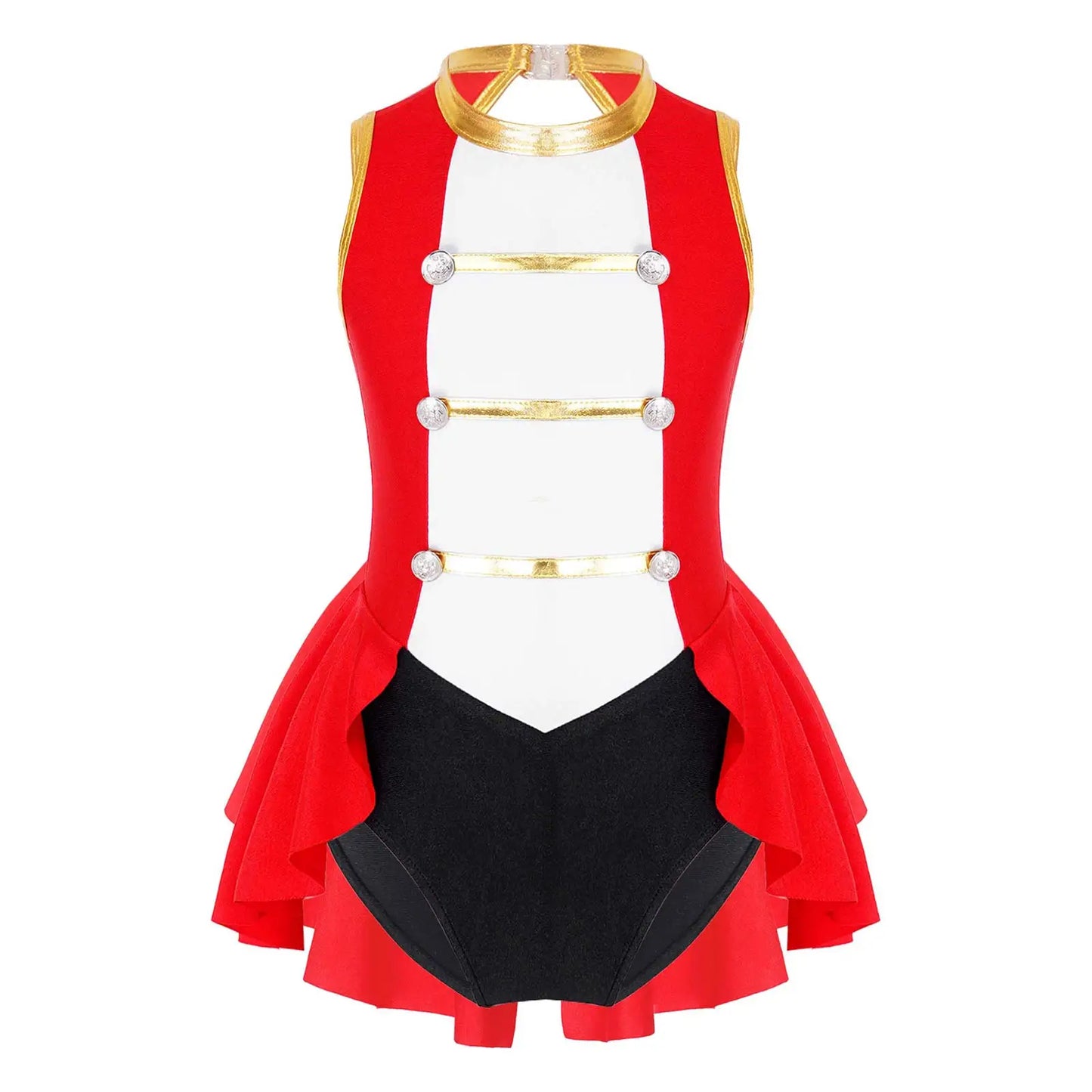 Girls Ringmaster Circus Costume Festival Performance