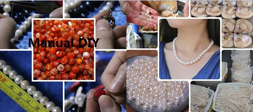 Fashion Accessories Niche Luxury Style White Pearl Necklace Ins Style