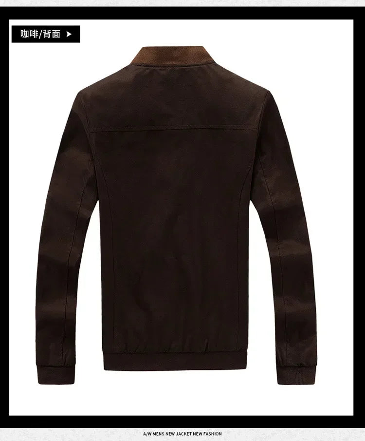 Men Business Casual Retro Jacket Japanese Trendy Fashion All-match