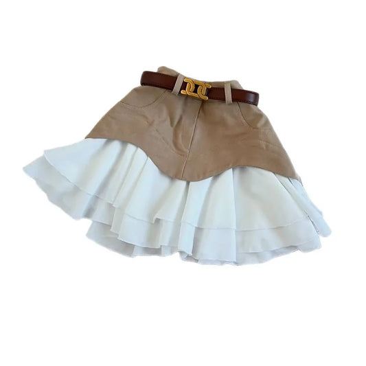 Denim Skirt High Waist