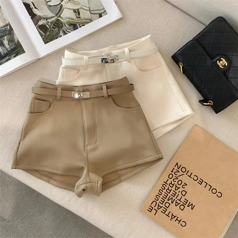 Winter Tight High Waist Casual Pants Versatile