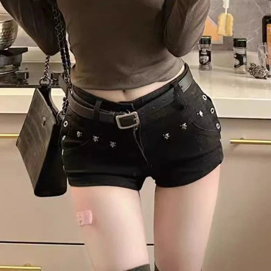 Low Waist Y2k Jeans Female Vintage