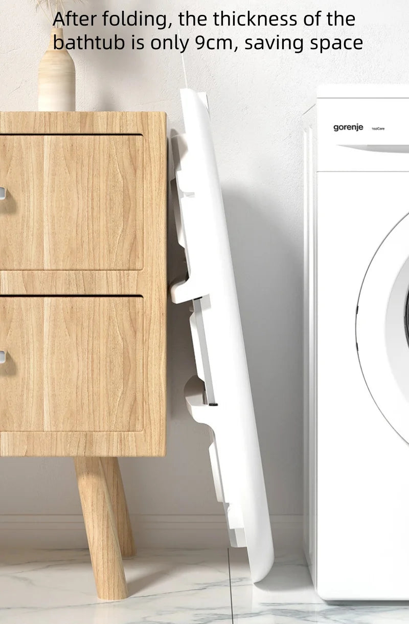 Baby digital temperature sensitive bath tub for baby sitting and lying