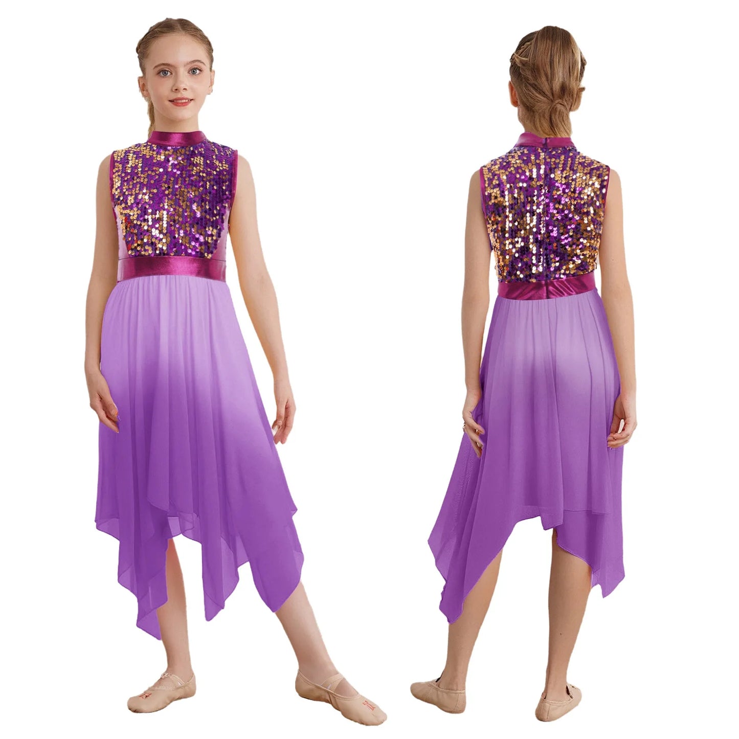 Girls Lyrical Dance Dress