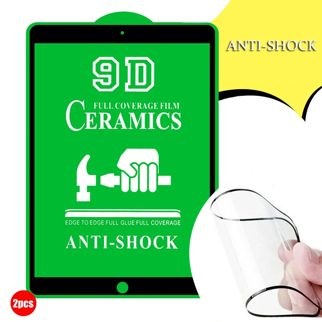 2pcs Screen Protector for Apple iPad 5 6 7 8 9 10 Air 1 2 3 4 Pro Mini 11 12.9 inch