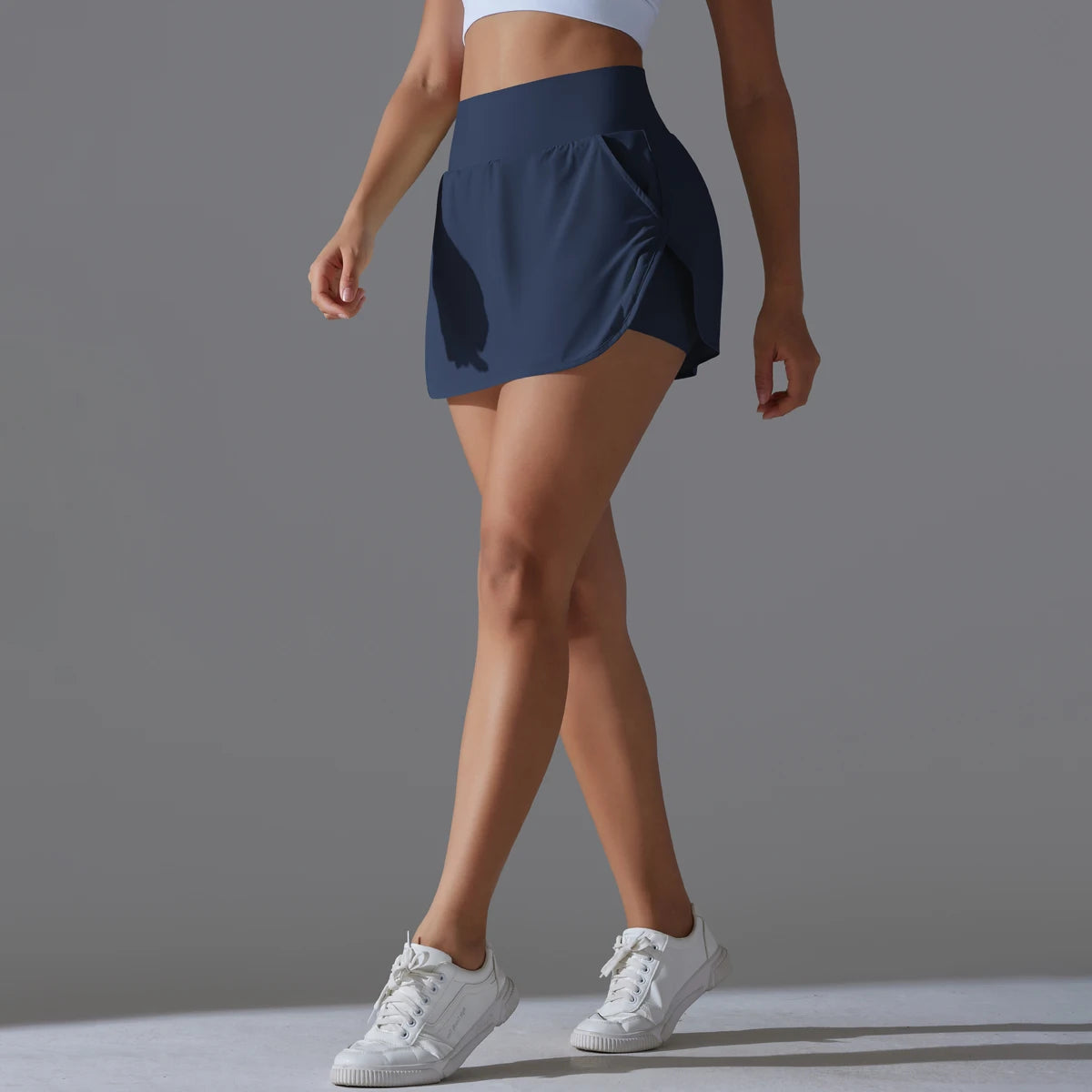 Tennis Skirt High Waist Breathable Sweat Skirt