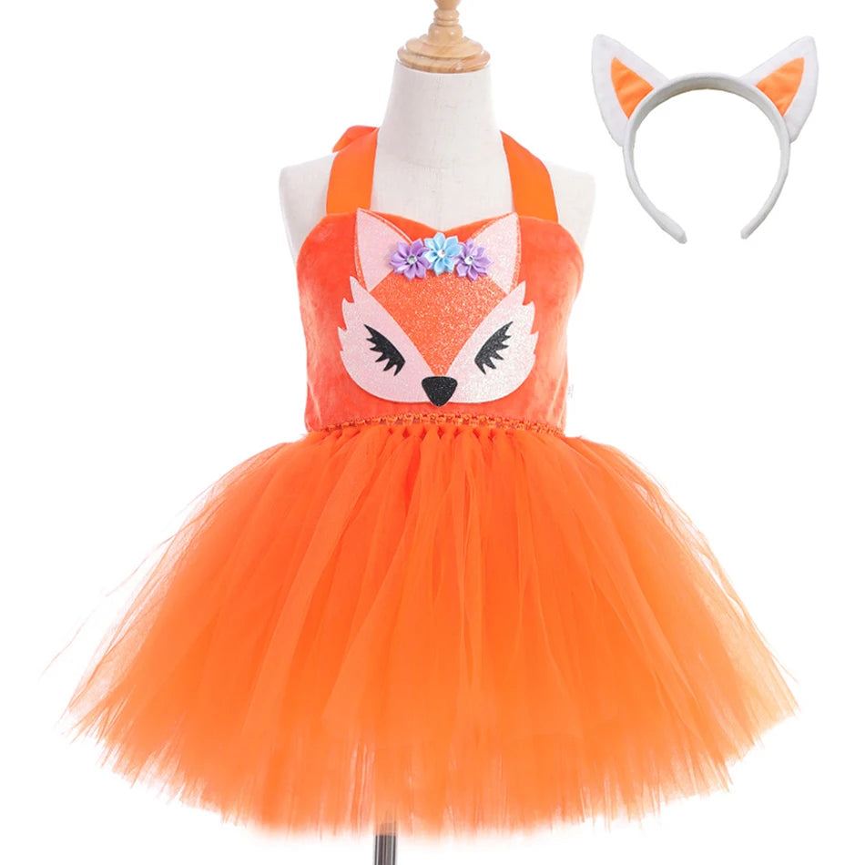 Girl Cartoon Dress Children Cosplay