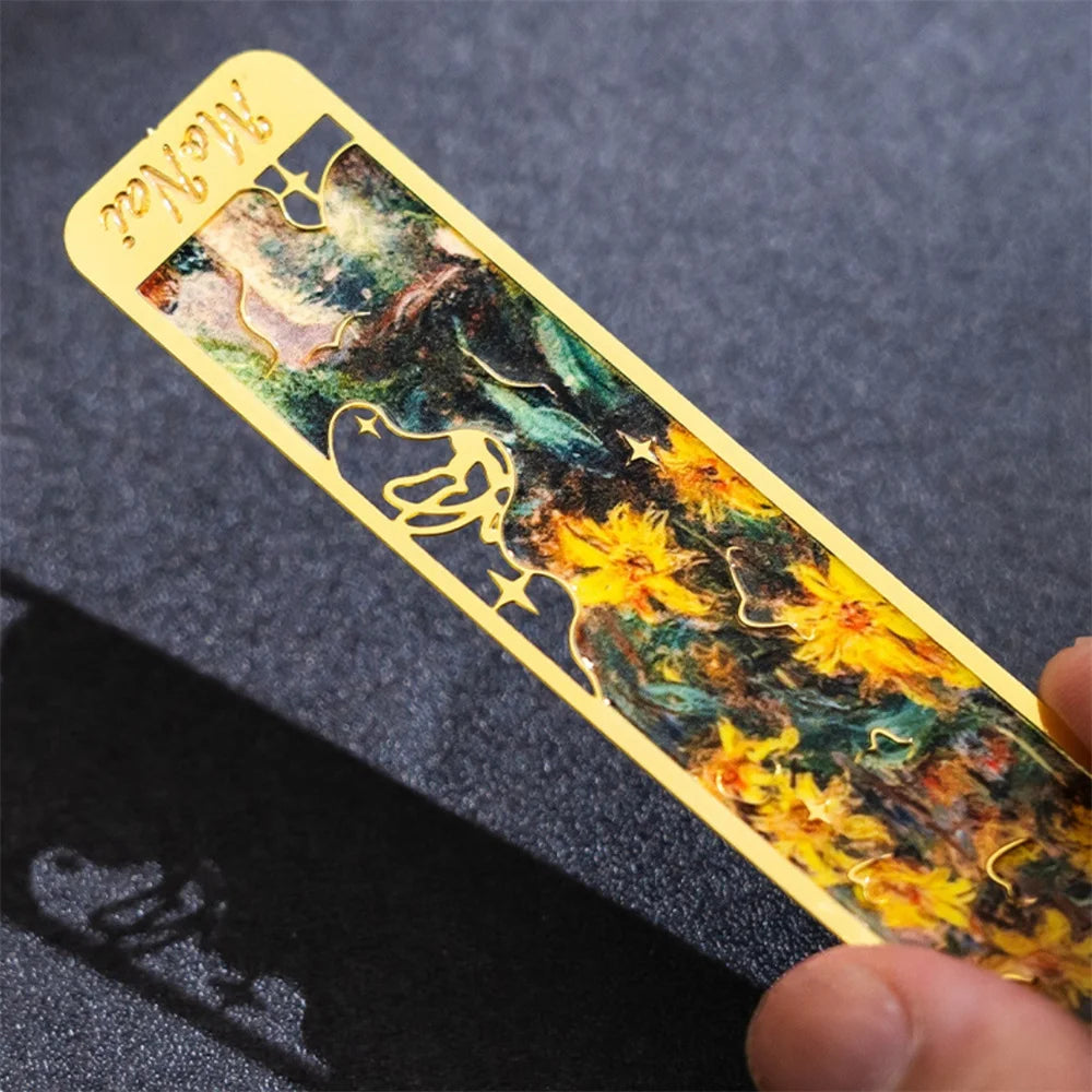 Classical Painting Bookmarks Reading Pages Book Markings Clip