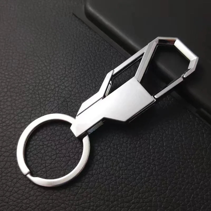 Men Metal Key Chain Simple Business Fashion Car Wallet Carabiner Holder