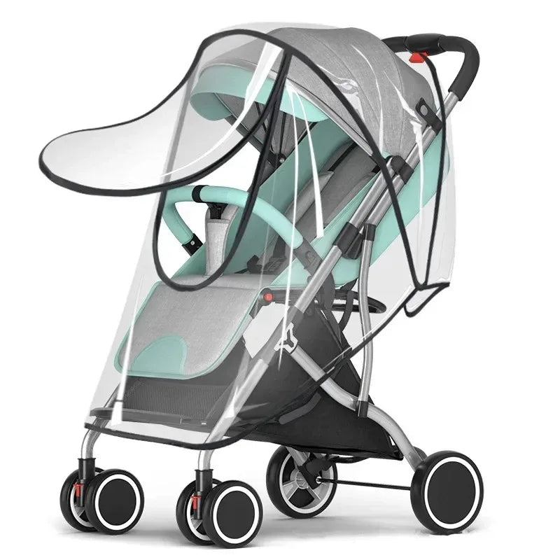 Universal Waterproof Pram Rain Cover Baby Stroller Accessories