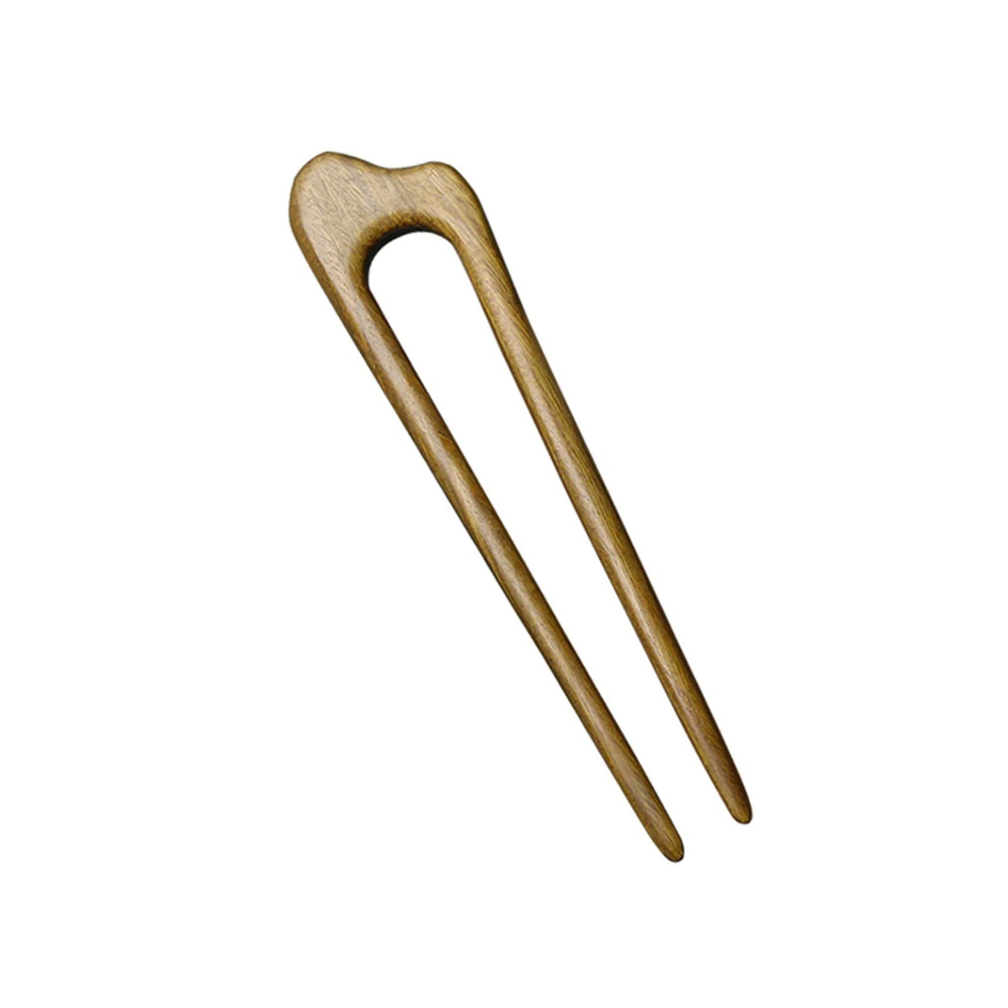 Women Hair Jewelry Accessories Wood Hand Carved Stick Hair Clips