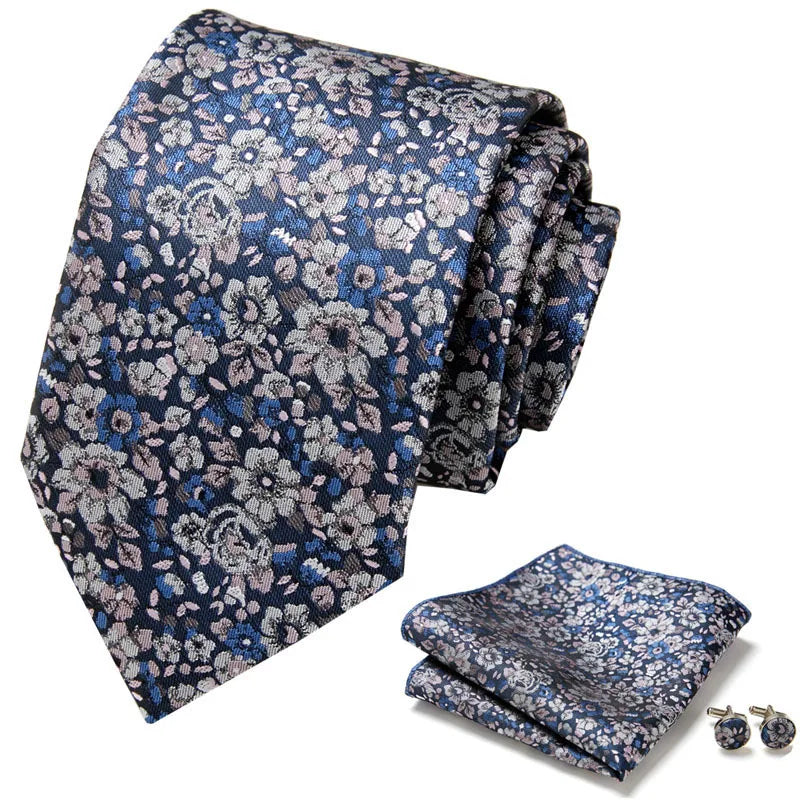 Pre-tied Necktie For Men Women Paisley Style