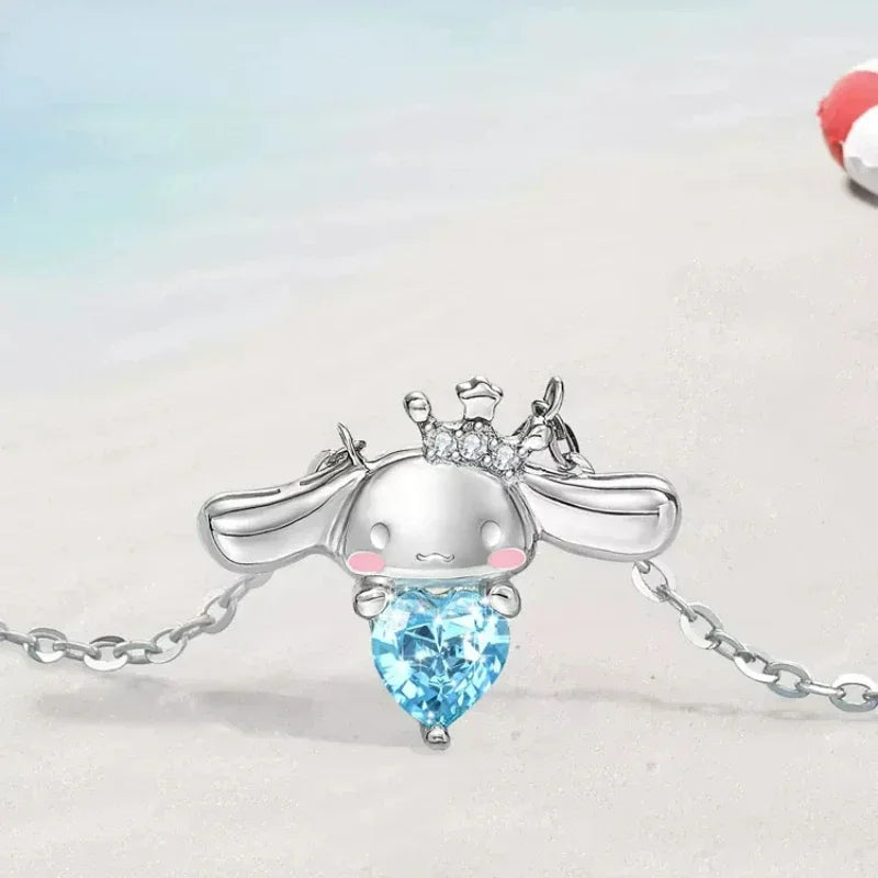 Chain Necklace Anime Cartoon Fashion Ladies Jewelry