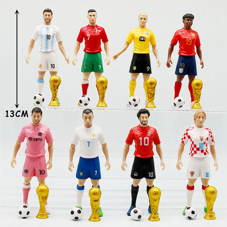 1-8pcs/set Football Dolls Cartoon for children 6+