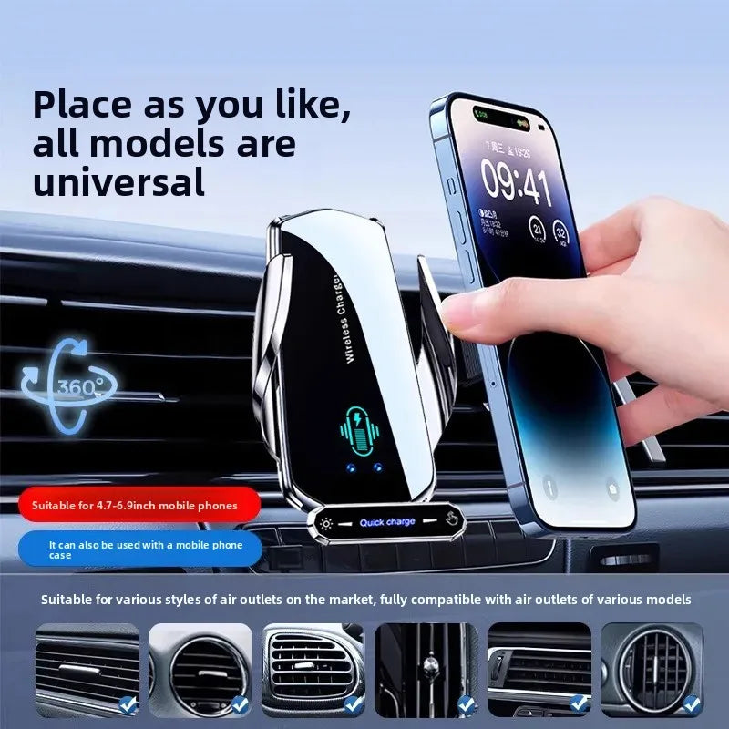 Wireless Charger For Car Mobile Cell Phone