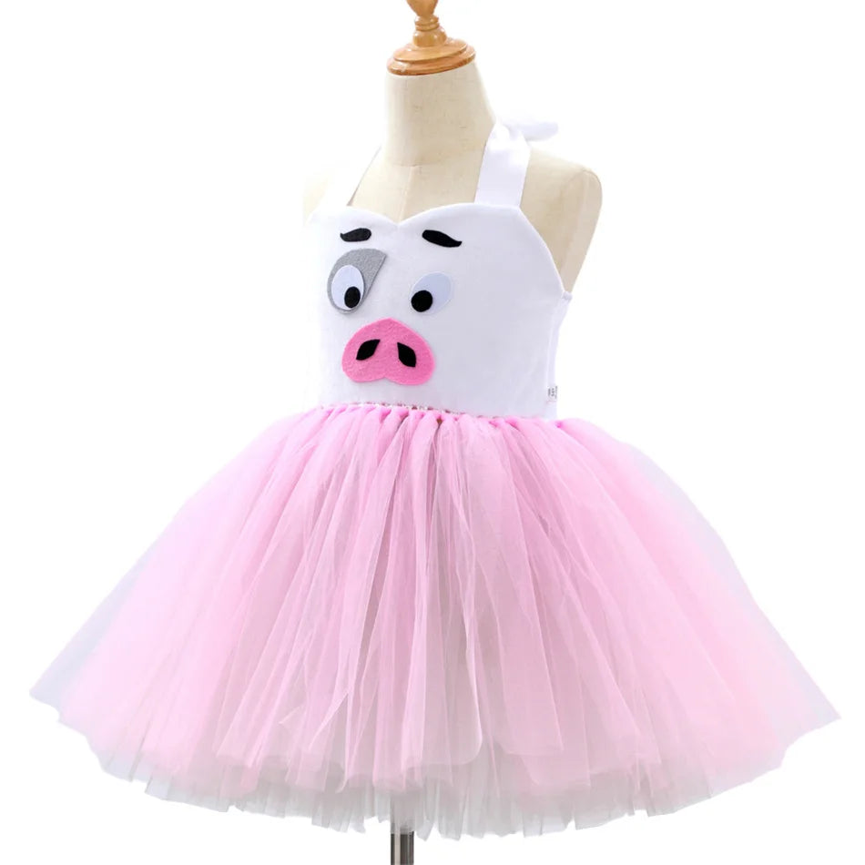 Girl Cartoon Dress Children Cosplay