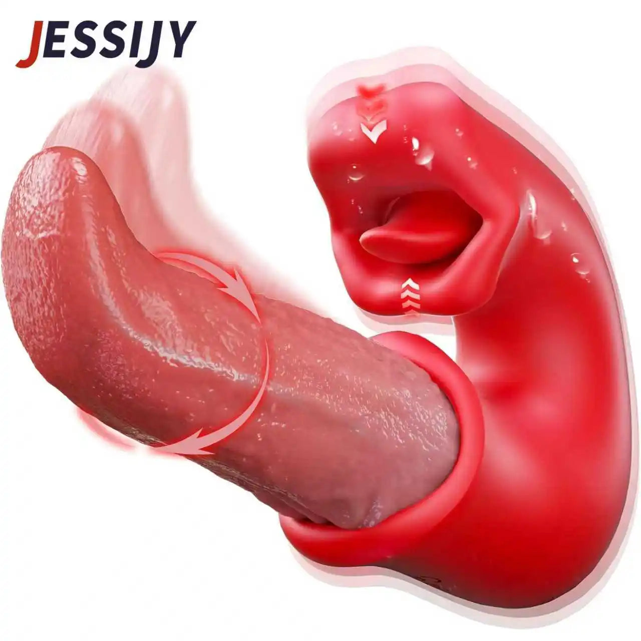 3 in 1 Tongue Thrusting Vibrator Sex Toys