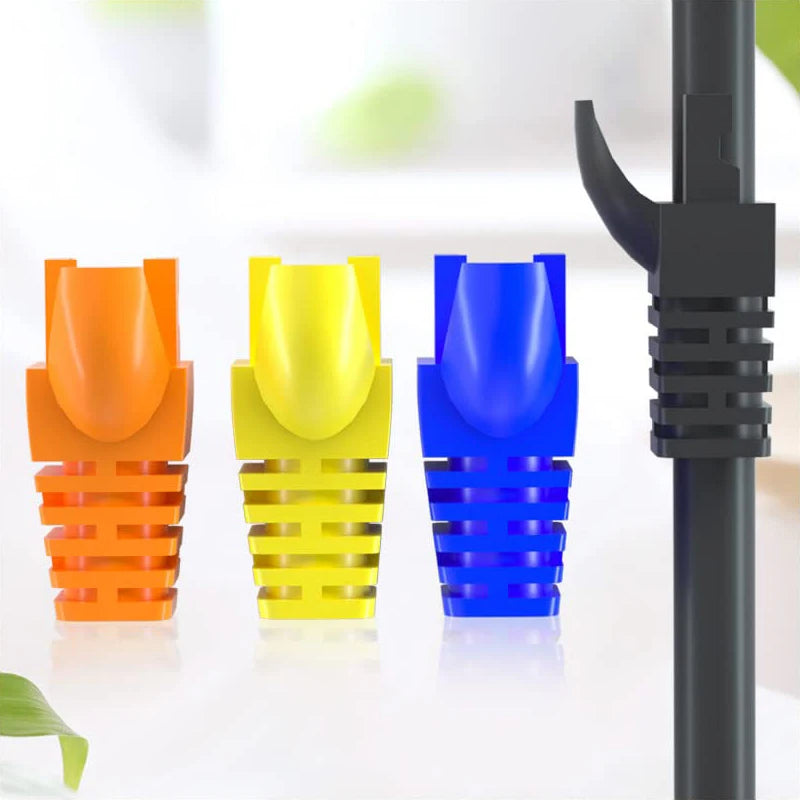 Ethernet Network Cable Strain Relief Boots Cable Connector Plug Cover