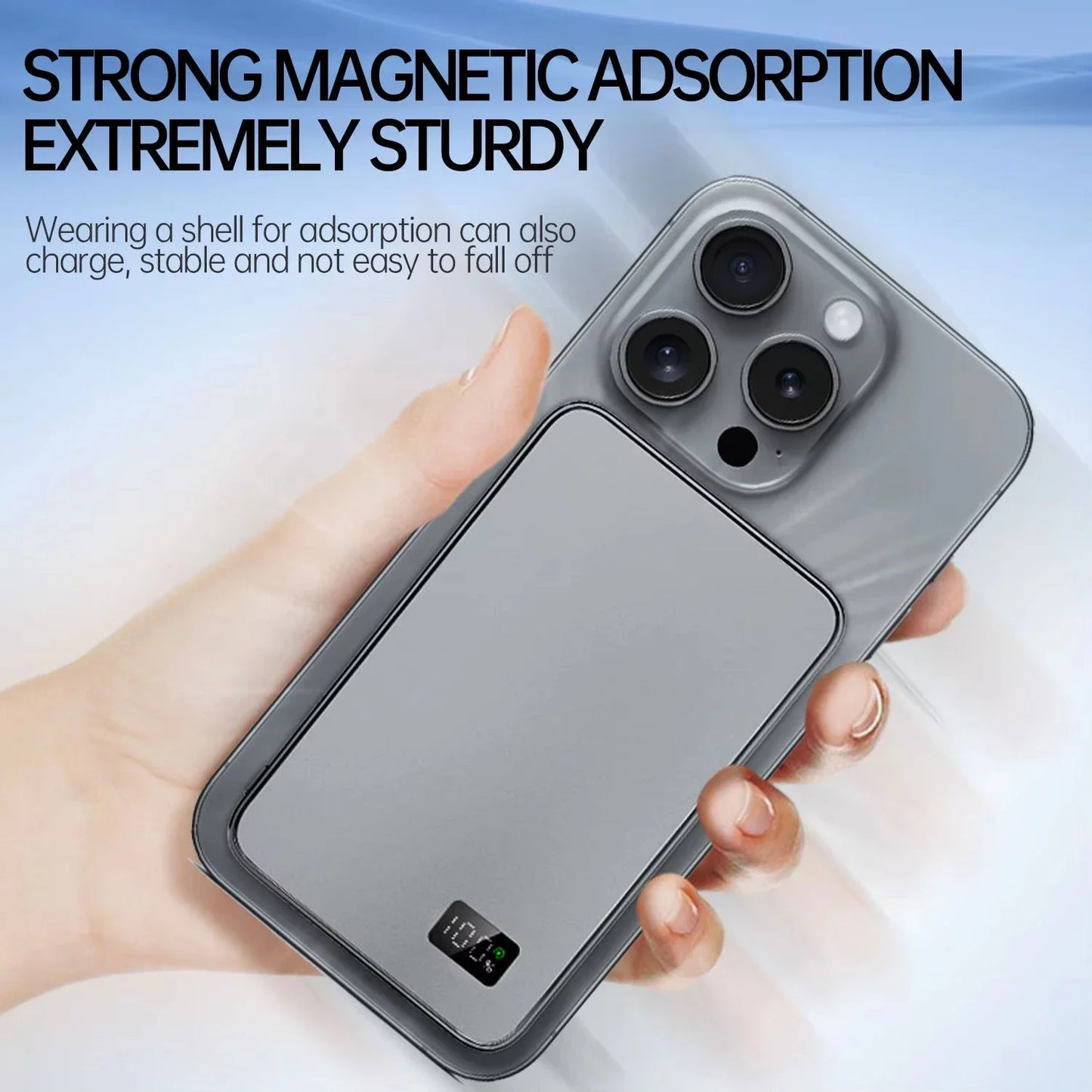 Power Bank Ultra For MagSafe Magnetic Wireless Fast Charging Portable Battery