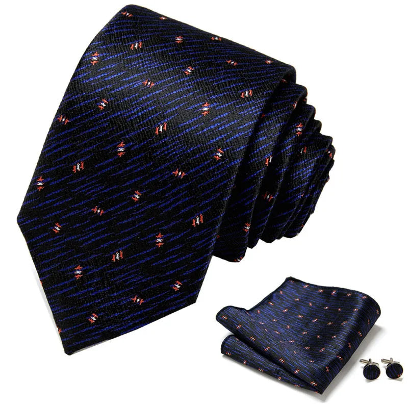 Pre-tied Necktie For Men Women Paisley Style