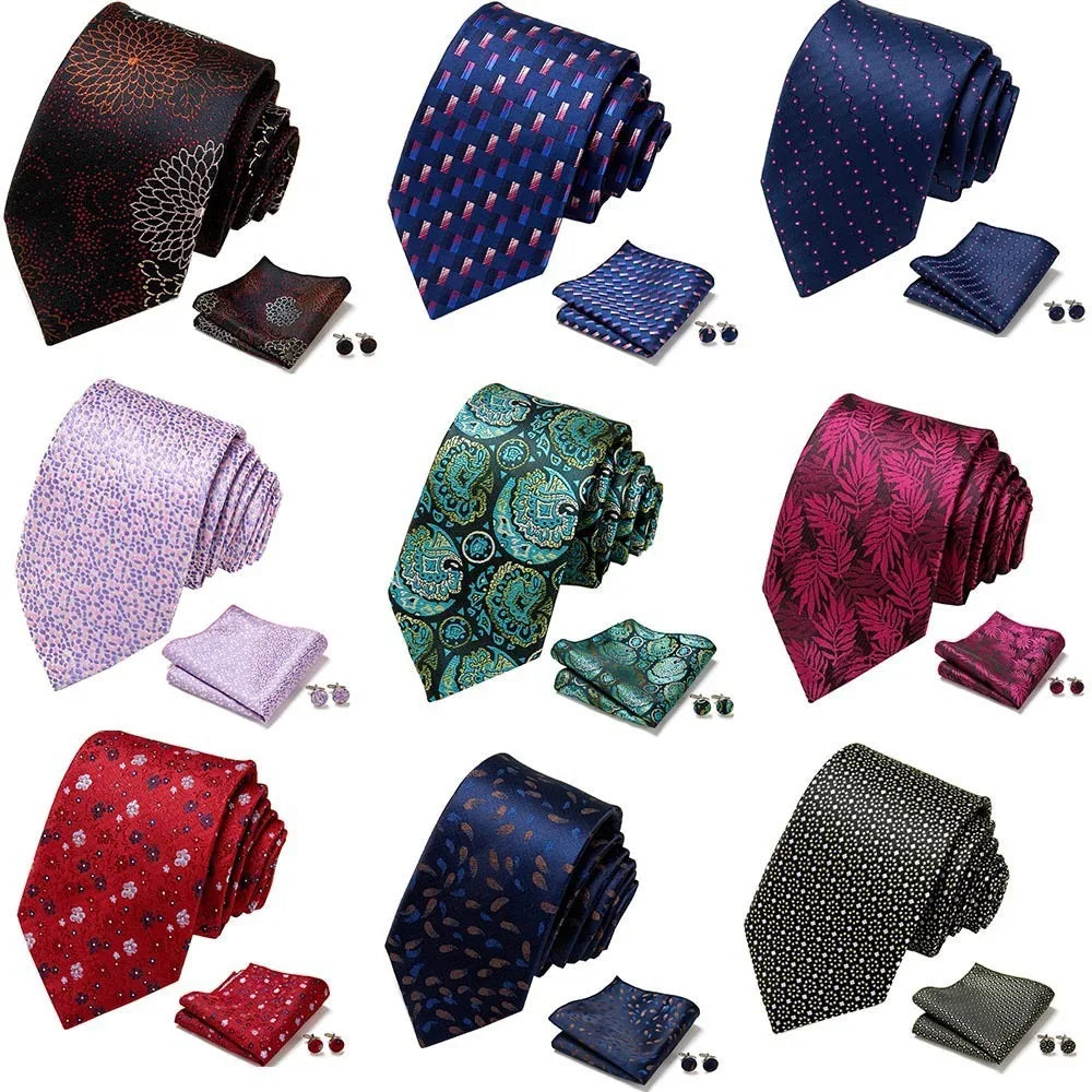 Pre-tied Necktie For Men Women Paisley Style