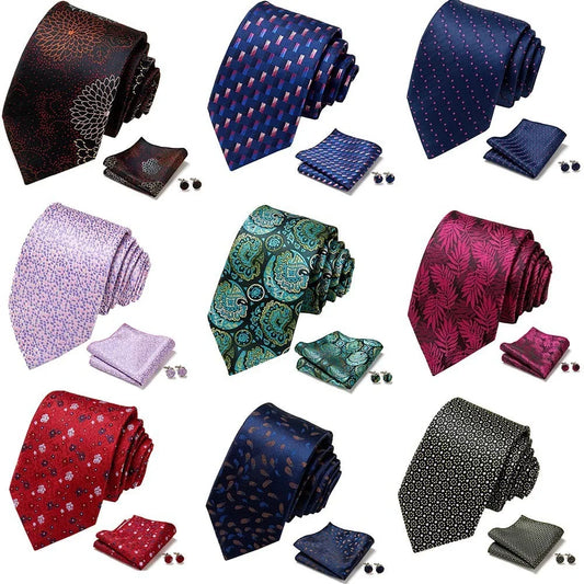 Pre-tied Necktie For Men Women Paisley Style