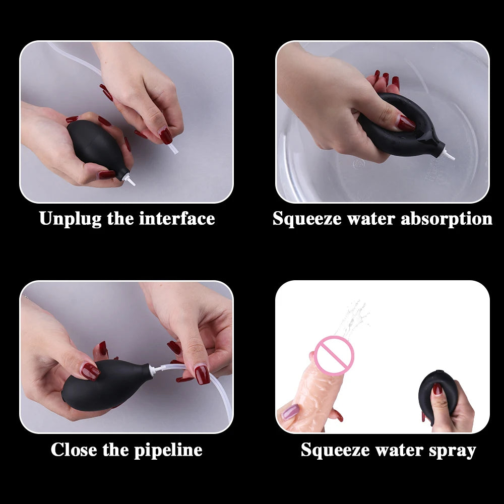 Squirting Ejaculating Dildo Sex Toys