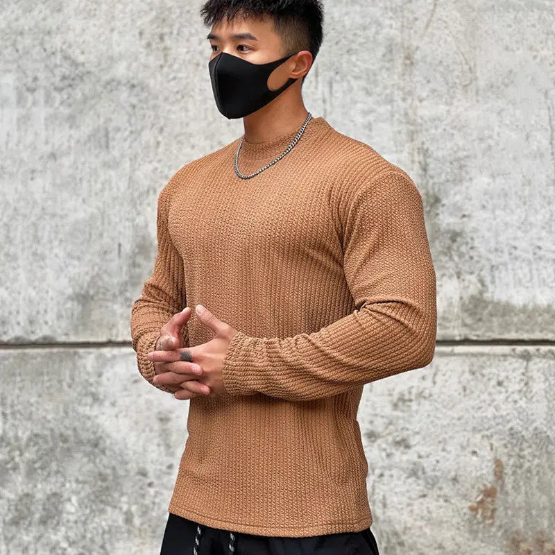 New Muscle Fitness Clothes Men's Trendy Casual Sports