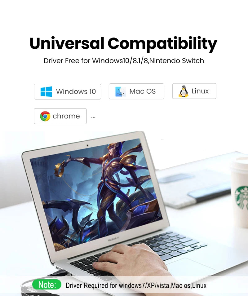 USB 3.0 To Rj45 Lan Ethernet Wired Adapter 10/100Mbps