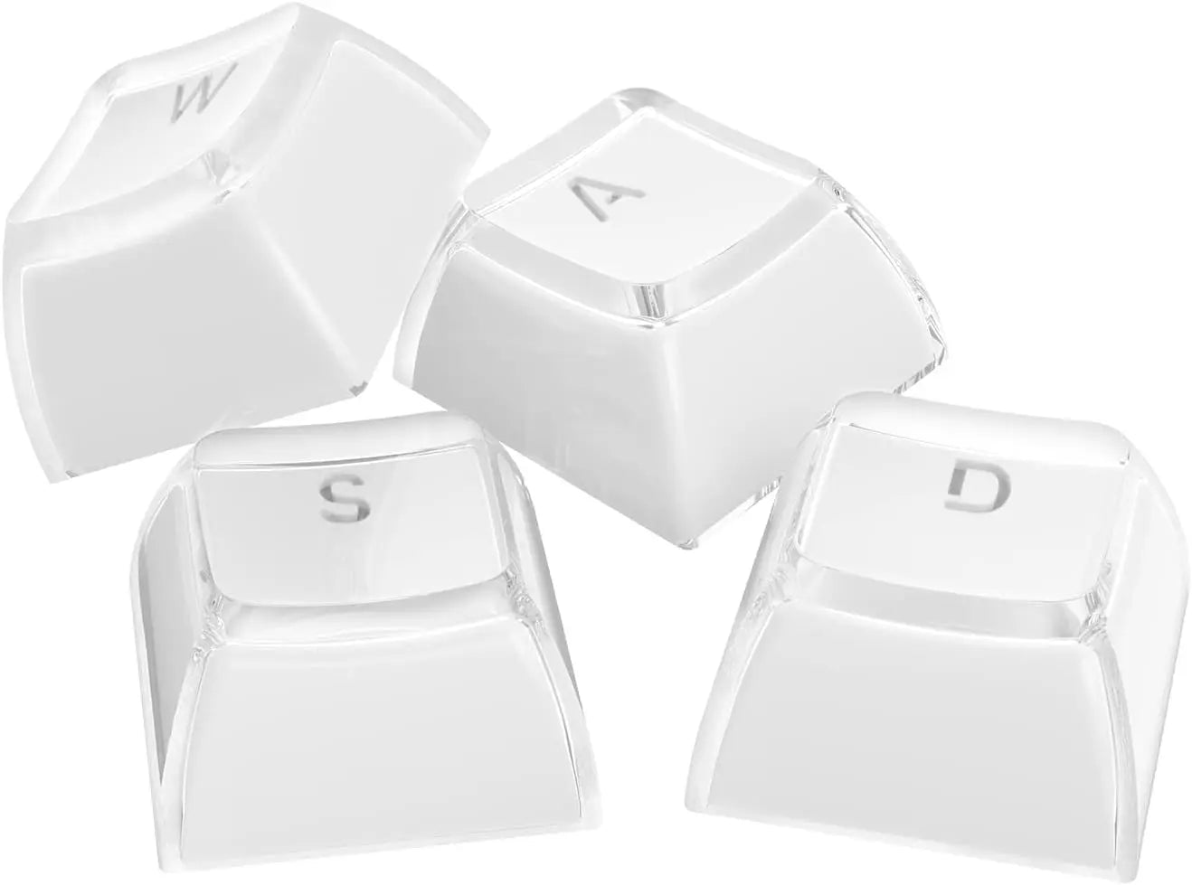 Jelly Round Translucent Key Caps OEM Profile for Cherry MX Mechanical Keyboard