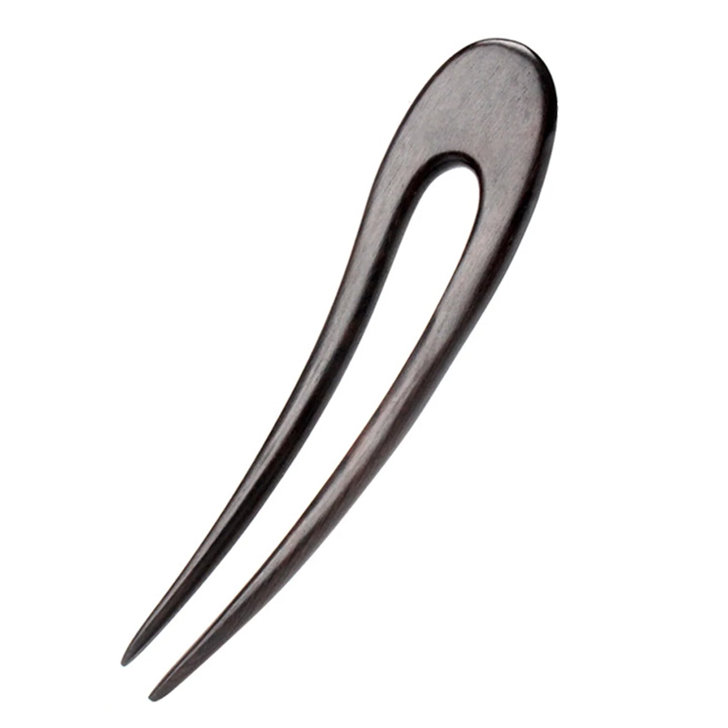 Women Hair Jewelry Accessories Wood Hand Carved Stick Hair Clips