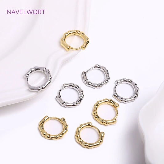 Fashion Jewelry For Women Vintage Round Huggies Earrings Premium Luxury