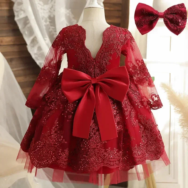 Baby Girl 1st Birthday Dress