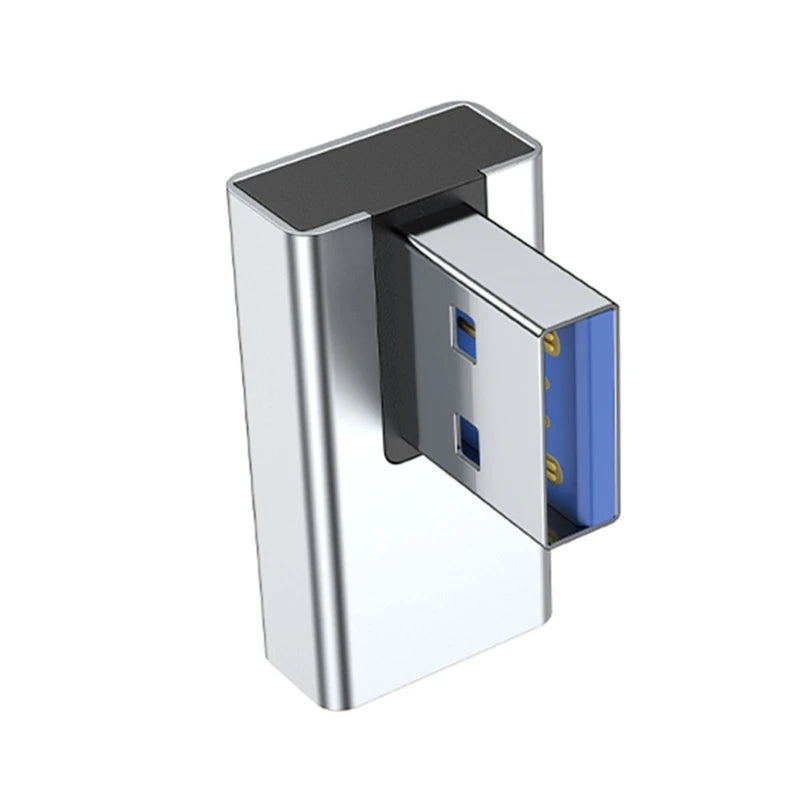 90 Degree Left Right Up Down Angled USB 3.0 A Male to Female Extension