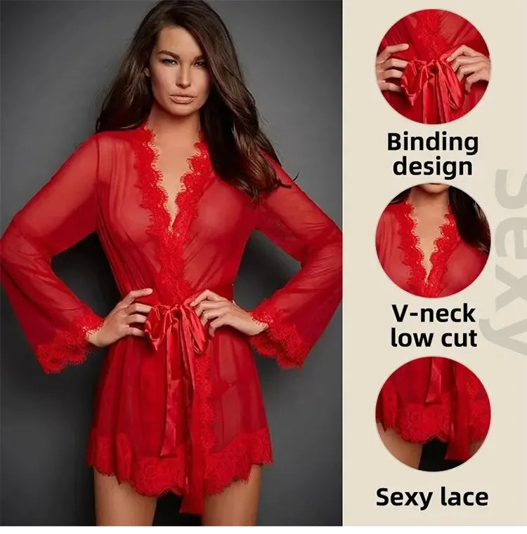 Women  Pajamas Robes Sleepwear Nightdress