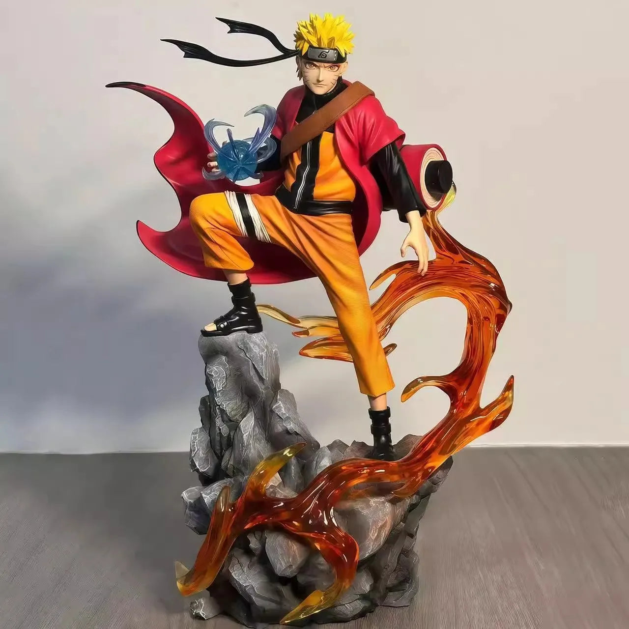 23cm Naruto Anime Figure Uzumaki Naruto Uchiha Sasuke Action Model