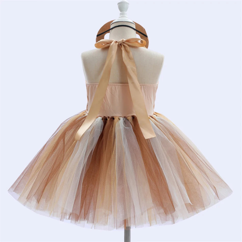 Girl Cartoon Dress Children Cosplay