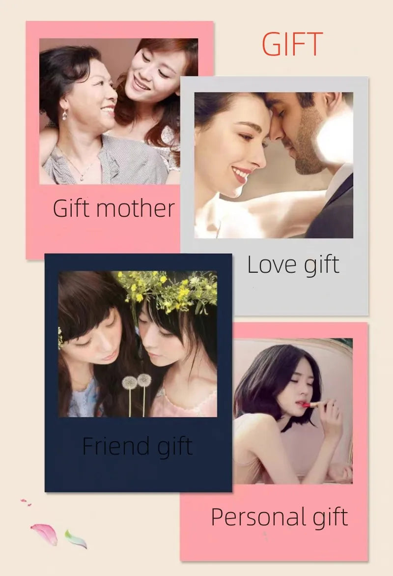 New Necklace 18k Gold Necklace Light Bead Gold Chain Women's Jewelry