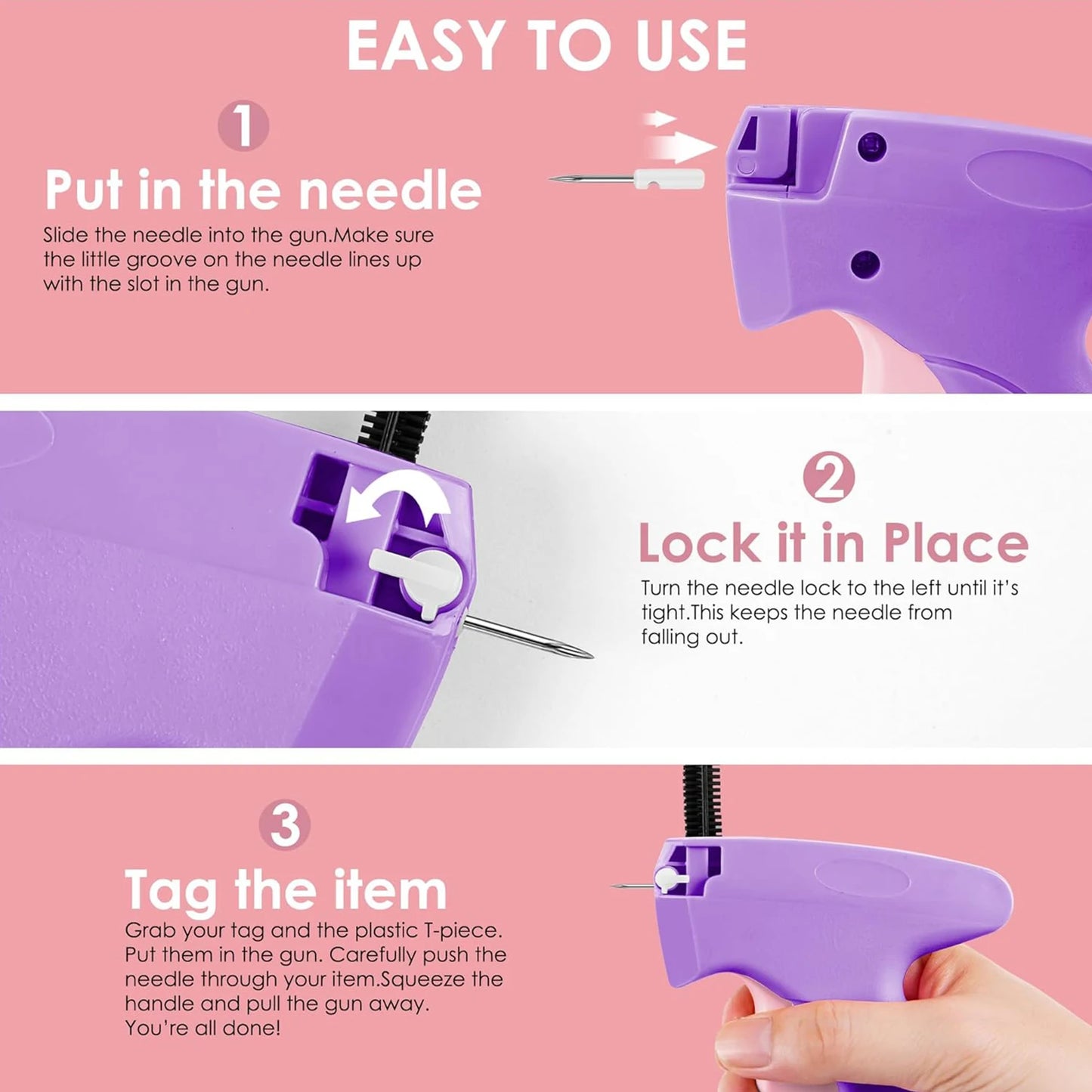 Fine Stitch Gun Stitchy Quick Clothing Fixer