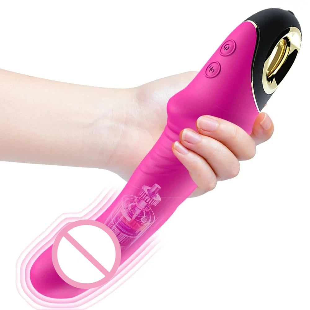 Sex Toys 9 Frequency Dildo Vibrator Silicone