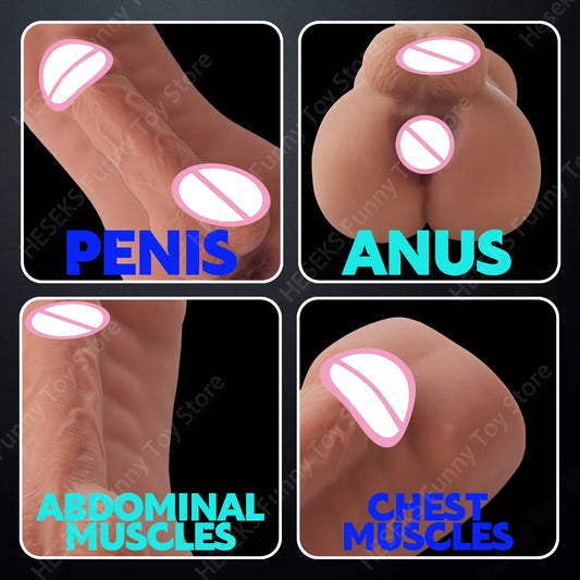 HESEKS Penetration Realistic Anal Male Masturbator