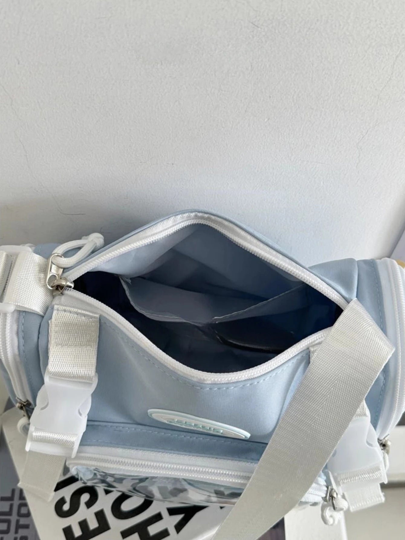 Women Multipocket Clear Transparent Bag Summer Crossbody Bags